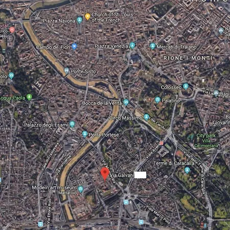 Modern And Bright 2 Bed Flat In Testaccio Roma